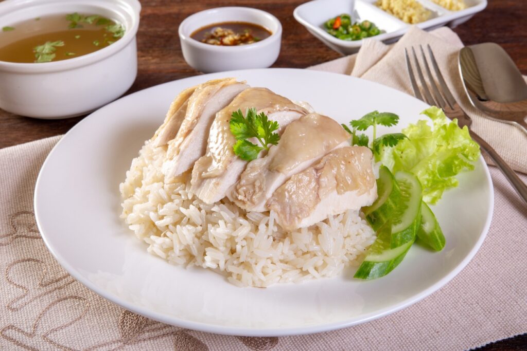 Hainanese Chicken Rice